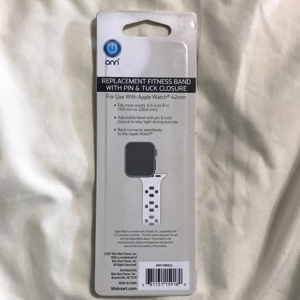 Onn Apple Watch 42mm Sports Band - Picture 2 of 3